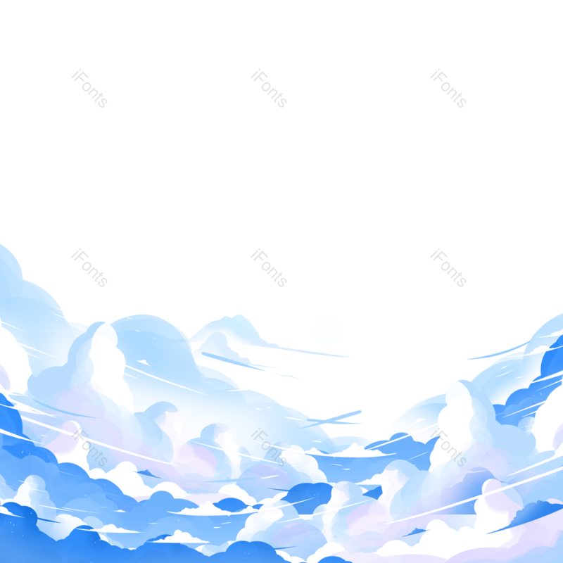 祥云图片,插画元素,祥云素材PNG,云朵免抠素材